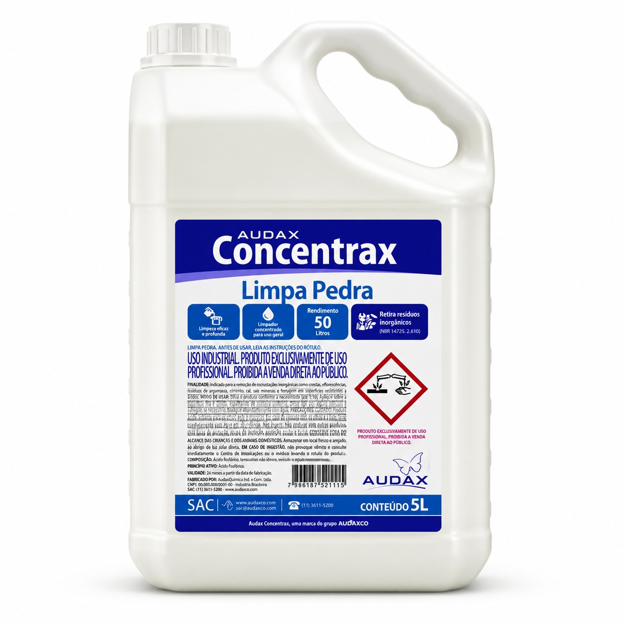 Concentrax Limpa Pedra 5L